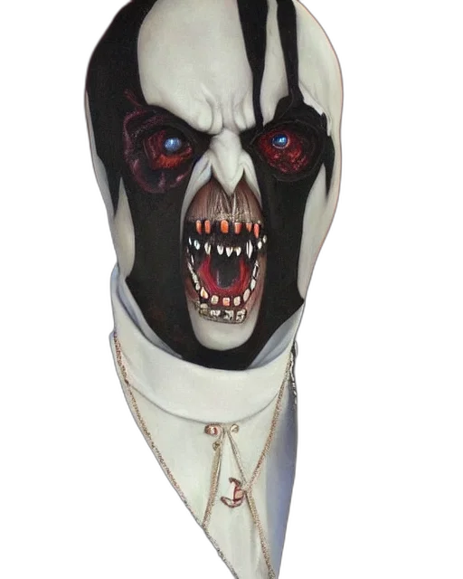 mask, face, staff, creature transparent PNG cut-out