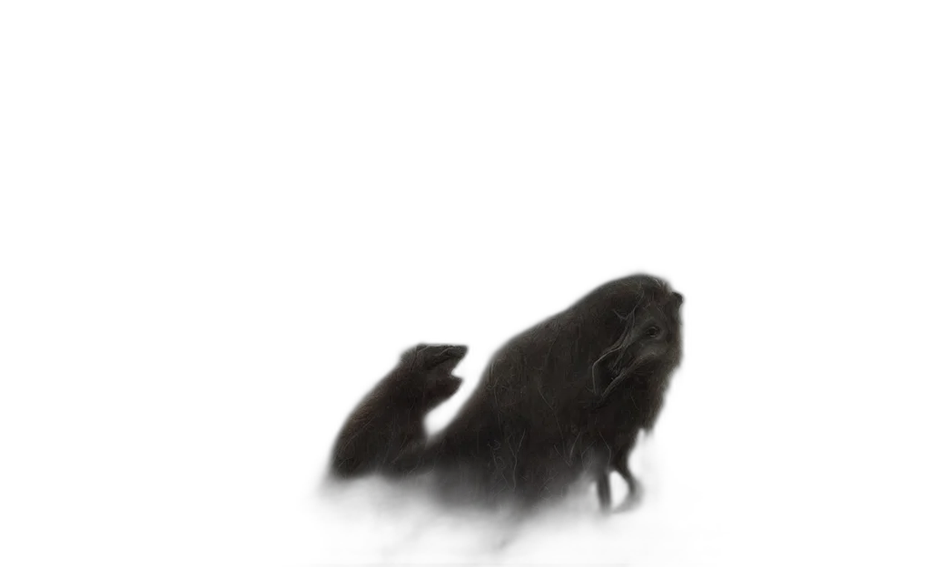 creature, animal, hair, mask transparent PNG cut-out