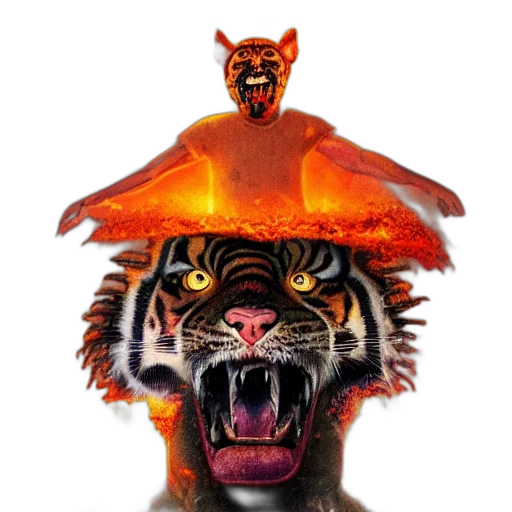 mask, animal, creature, crown transparent PNG cut-out