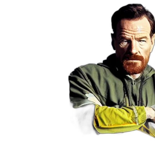 jacket, weapon, photorealistic, comic book art transparent PNG cut-out