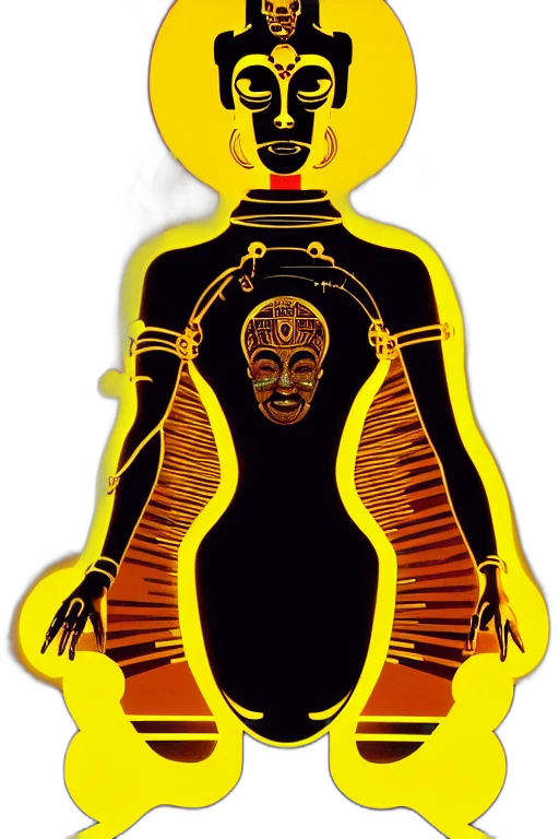 dress, robot, jewelry, mask transparent PNG cut-out