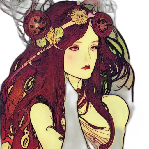 dress, crown, fantasy art, pixel art transparent PNG cut-out