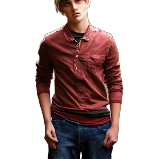 jacket, staff, face, photorealistic transparent PNG cut-out