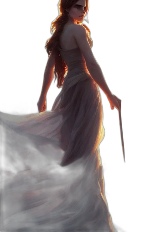 dress, sword, staff, weapon transparent PNG cut-out