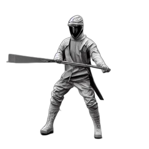 staff, sword, weapon, mask transparent PNG cut-out