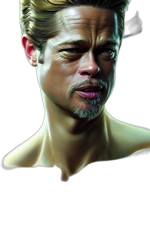 face, mask, photorealistic, 3d render transparent PNG cut-out