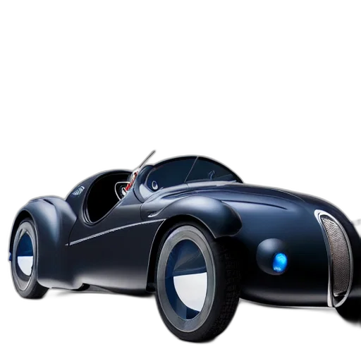 car, 3d render, concept art, photorealistic transparent PNG cut-out