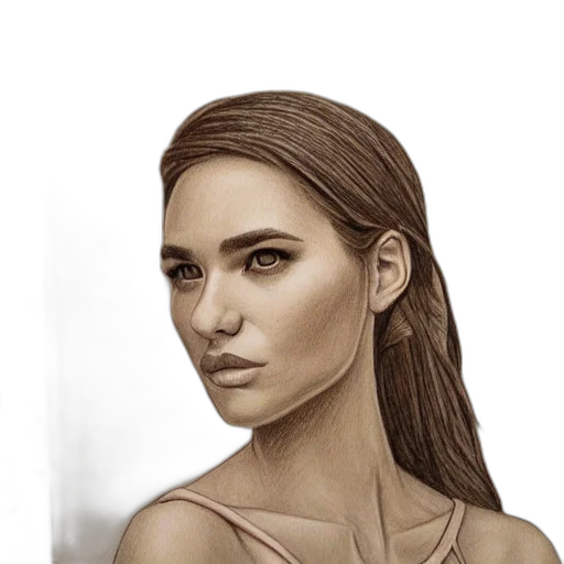 face, jewelry, hair, dress transparent PNG cut-out