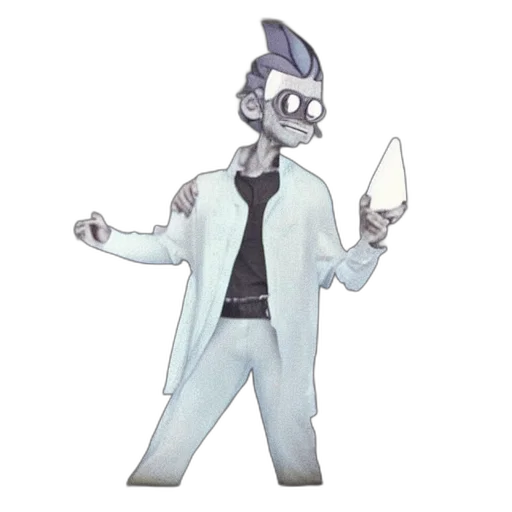staff, jacket, mask, creature transparent PNG cut-out