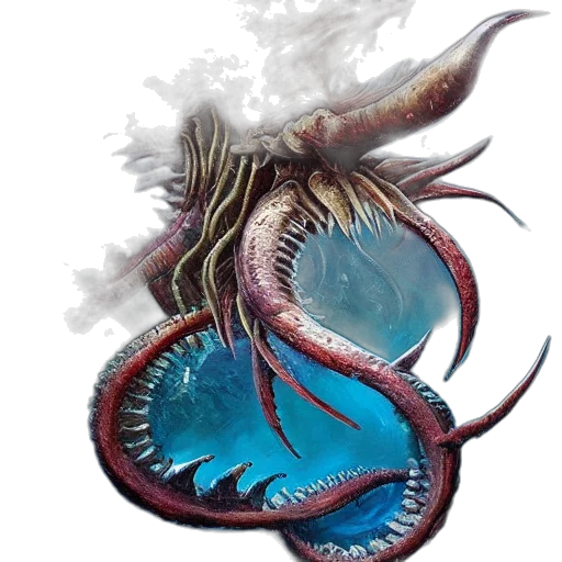 dragon, creature, animal, staff transparent PNG cut-out