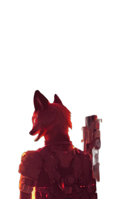 weapon, staff, animal, robot transparent PNG cut-out
