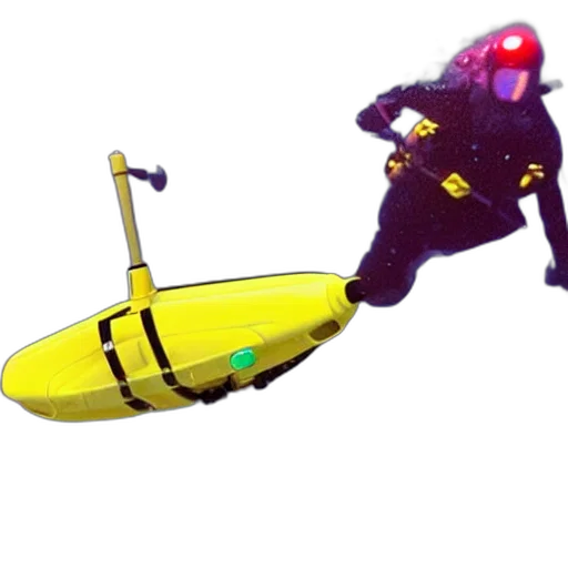 weapon, creature, robot, staff transparent PNG cut-out