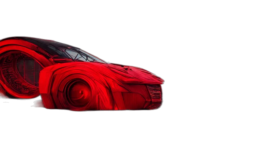 car, weapon, concept art, 3d render transparent PNG cut-out