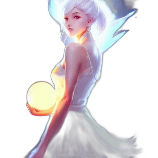 dress, staff, dragon, crown transparent PNG cut-out