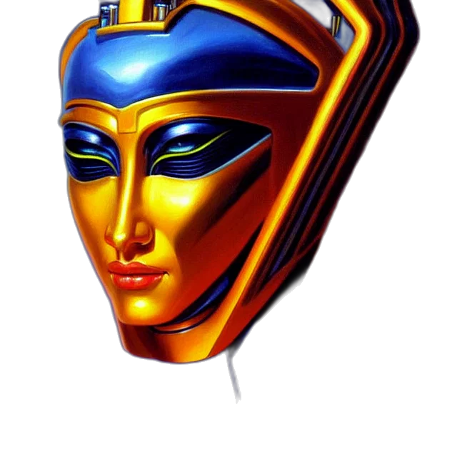 mask, jewelry, crown, face transparent PNG cut-out