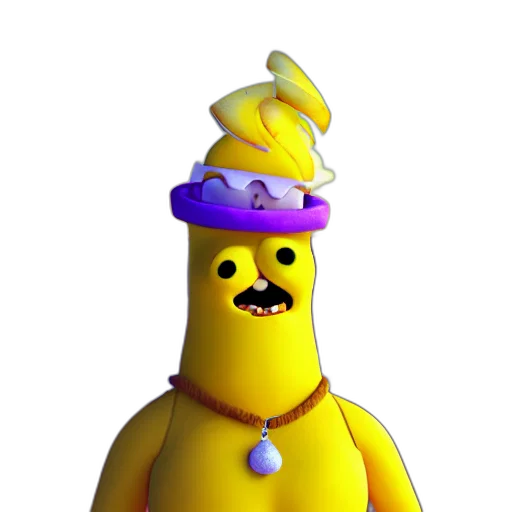 hat, crown, staff, animal transparent PNG cut-out