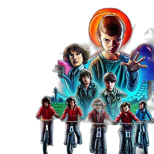 concept art, outer space, red, stranger transparent PNG cut-out