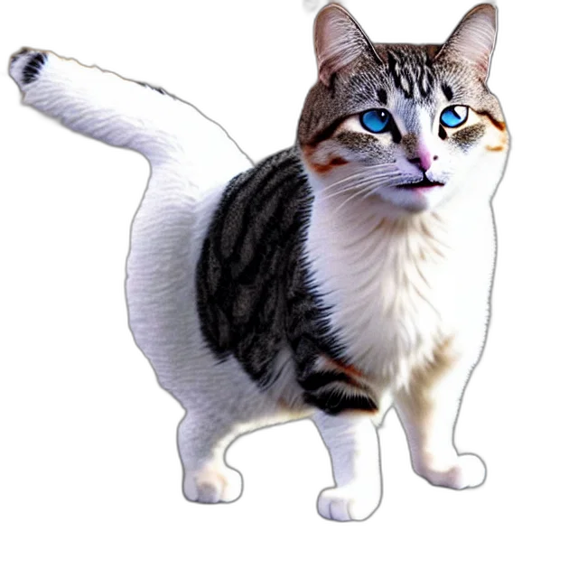 animal, staff, creature, 3d render transparent PNG cut-out