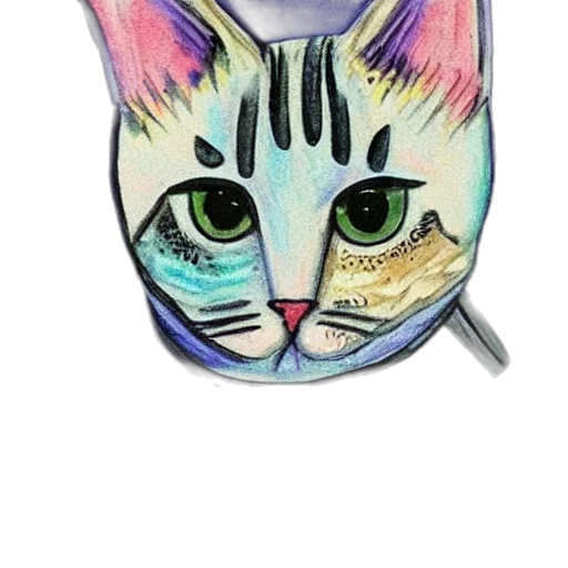 mask, jewelry, watercolor, photorealistic transparent PNG cut-out
