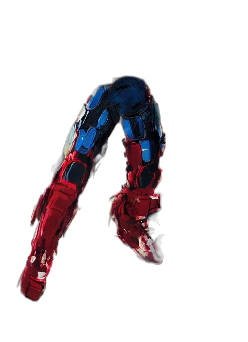weapon, robot, mask, shoes transparent PNG cut-out