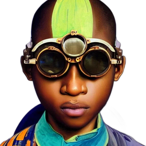 face, mask, robot, staff transparent PNG cut-out