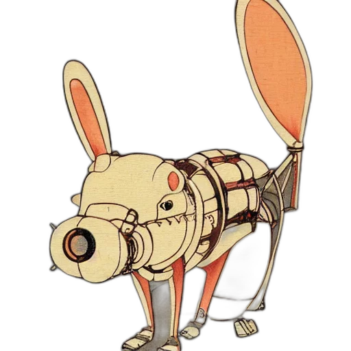 weapon, animal, robot, staff transparent PNG cut-out