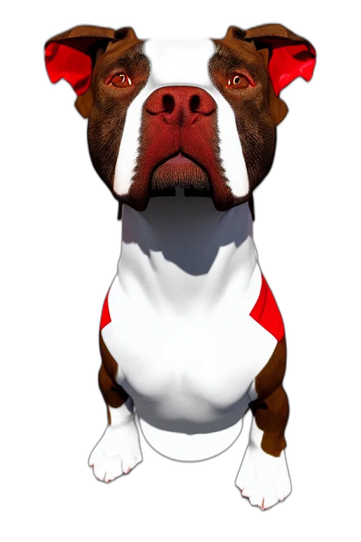 staff, animal, face, 3d render transparent PNG cut-out