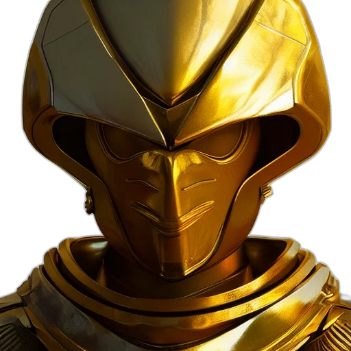 mask, robot, face, 3d render transparent PNG cut-out