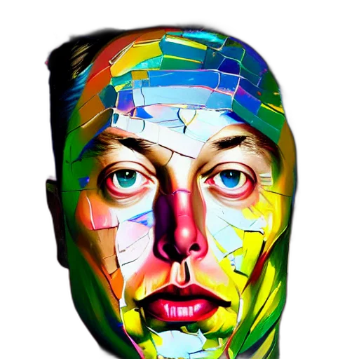 face, mask, robot, jacket transparent PNG cut-out