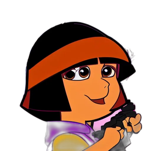 weapon, hat, staff, jacket transparent PNG cut-out