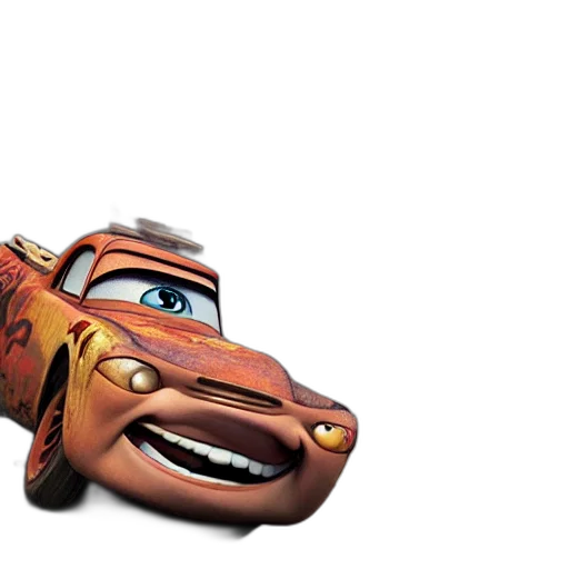 car, face, creature, robot transparent PNG cut-out