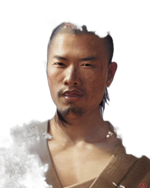 face, staff, weapon, mask transparent PNG cut-out