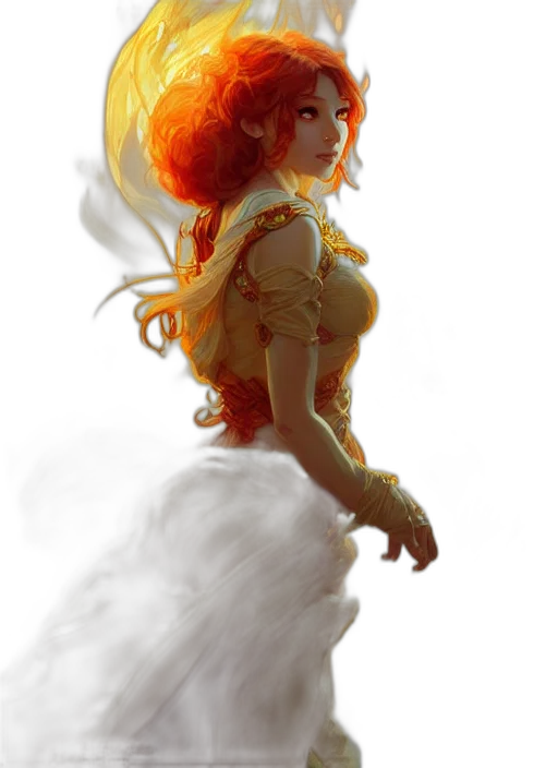 dress, crown, fantasy art, concept art transparent PNG cut-out