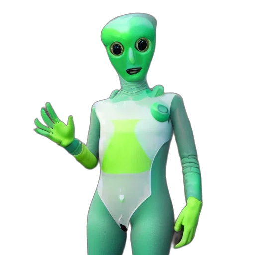robot, creature, staff, animal transparent PNG cut-out