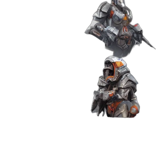 robot, weapon, dragon, mask transparent PNG cut-out