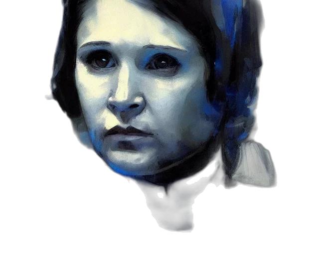 face, mask, photorealistic, oil painting transparent PNG cut-out