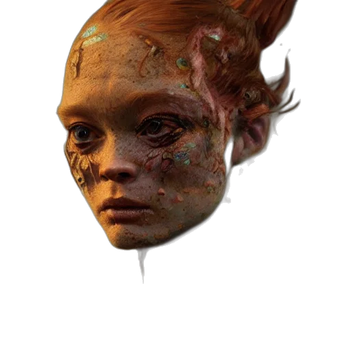 face, mask, creature, dragon transparent PNG cut-out