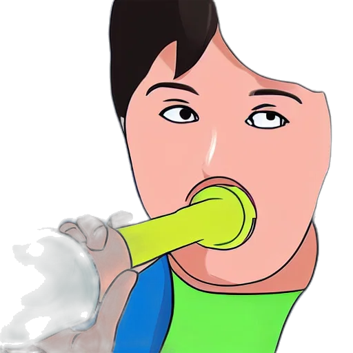 face, mask, bottle, staff transparent PNG cut-out
