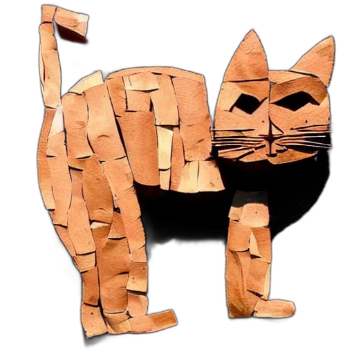 animal, creature, mask, 3d render transparent PNG cut-out