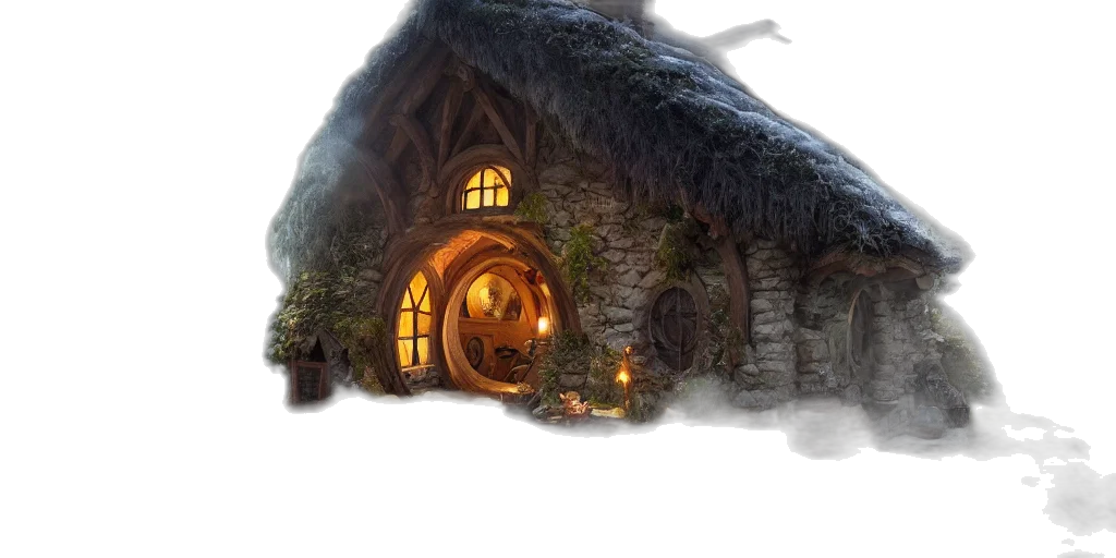 building, concept art, 3d render, fantasy art transparent PNG cut-out