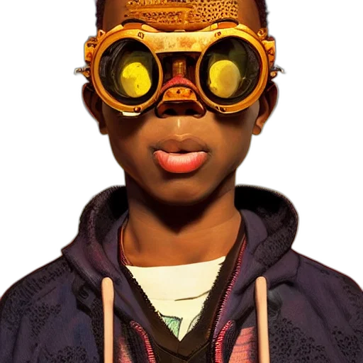 mask, face, jacket, hat transparent PNG cut-out