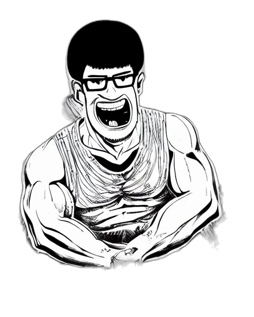 cartoon, comic book art, photorealistic, pencil sketch transparent PNG cut-out