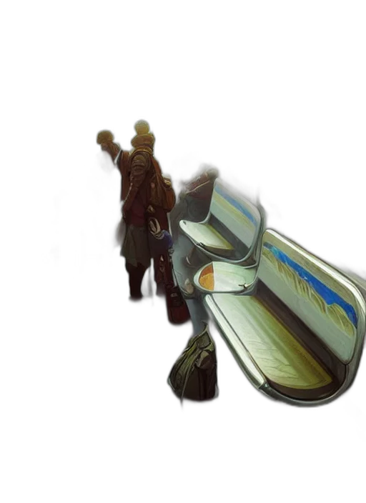 weapon, sword, staff, jacket transparent PNG cut-out