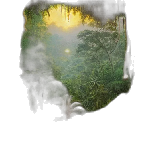 mask, dragon, tree, face transparent PNG cut-out