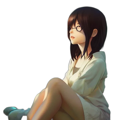 dress, face, staff, robot transparent PNG cut-out