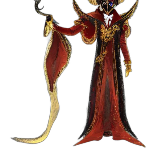 staff, mask, crown, dragon transparent PNG cut-out