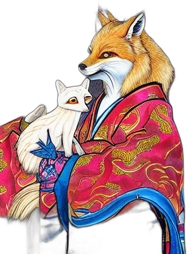 staff, animal, jacket, concept art transparent PNG cut-out
