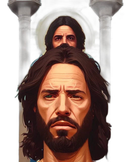 face, sword, fantasy art, concept art transparent PNG cut-out