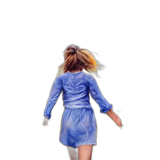 dress, jacket, hair, umbrella transparent PNG cut-out