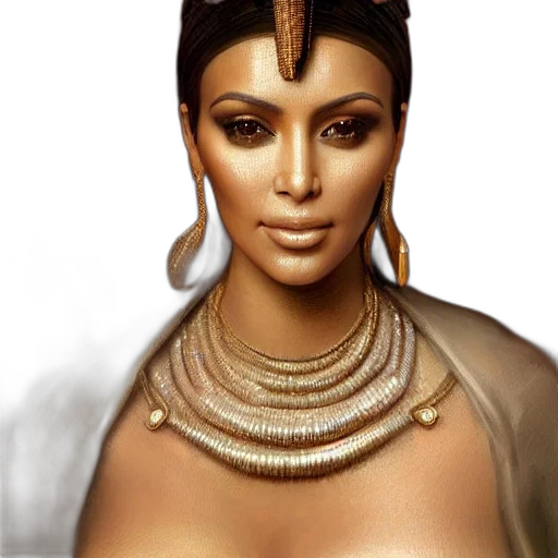 jewelry, crown, face, photorealistic transparent PNG cut-out